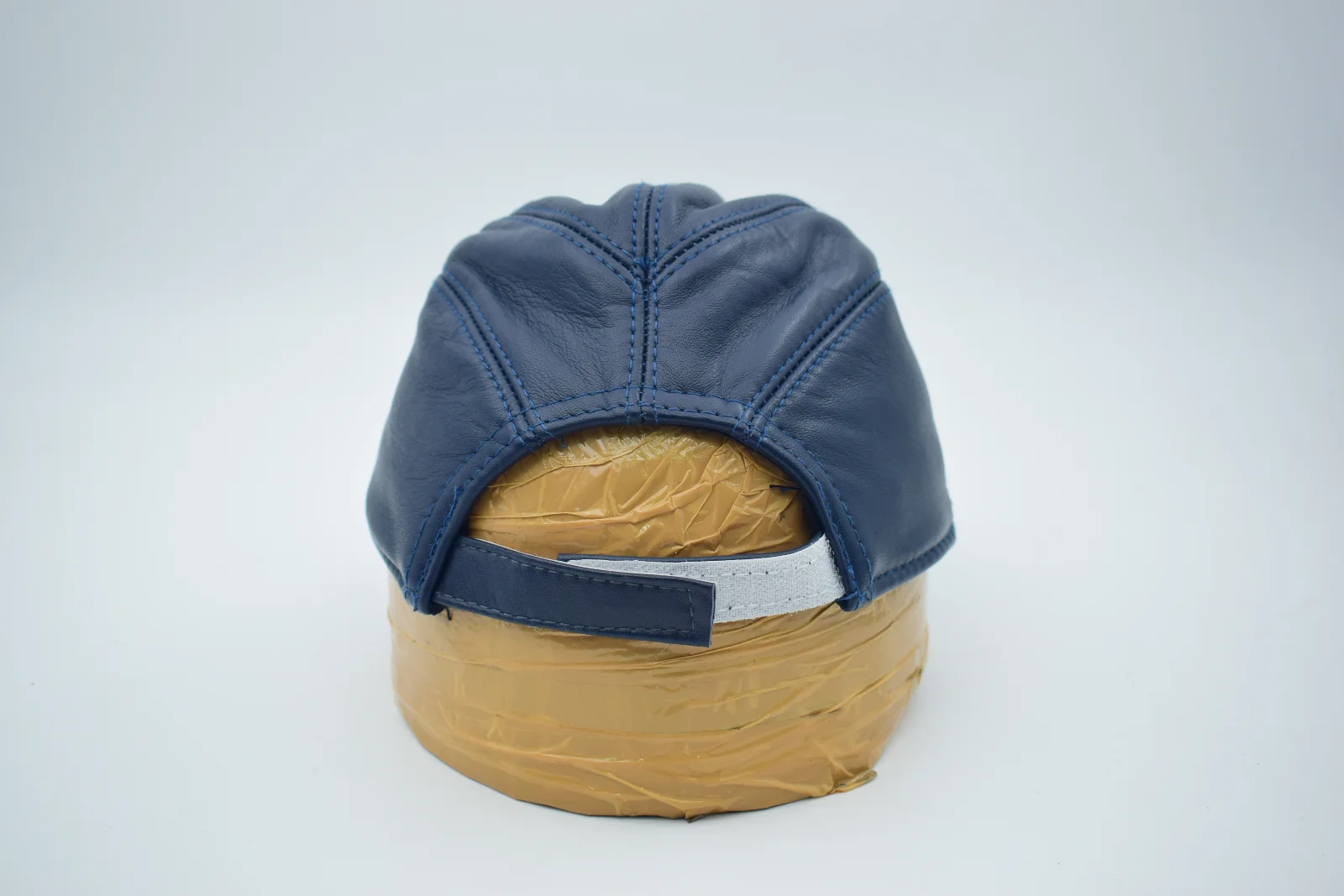 کلاه هشت تکه آمریکایی چرم طبیعی - تصویر 3