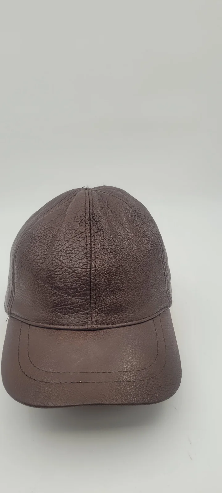 کلاه بیسبالی چرم طبیعی