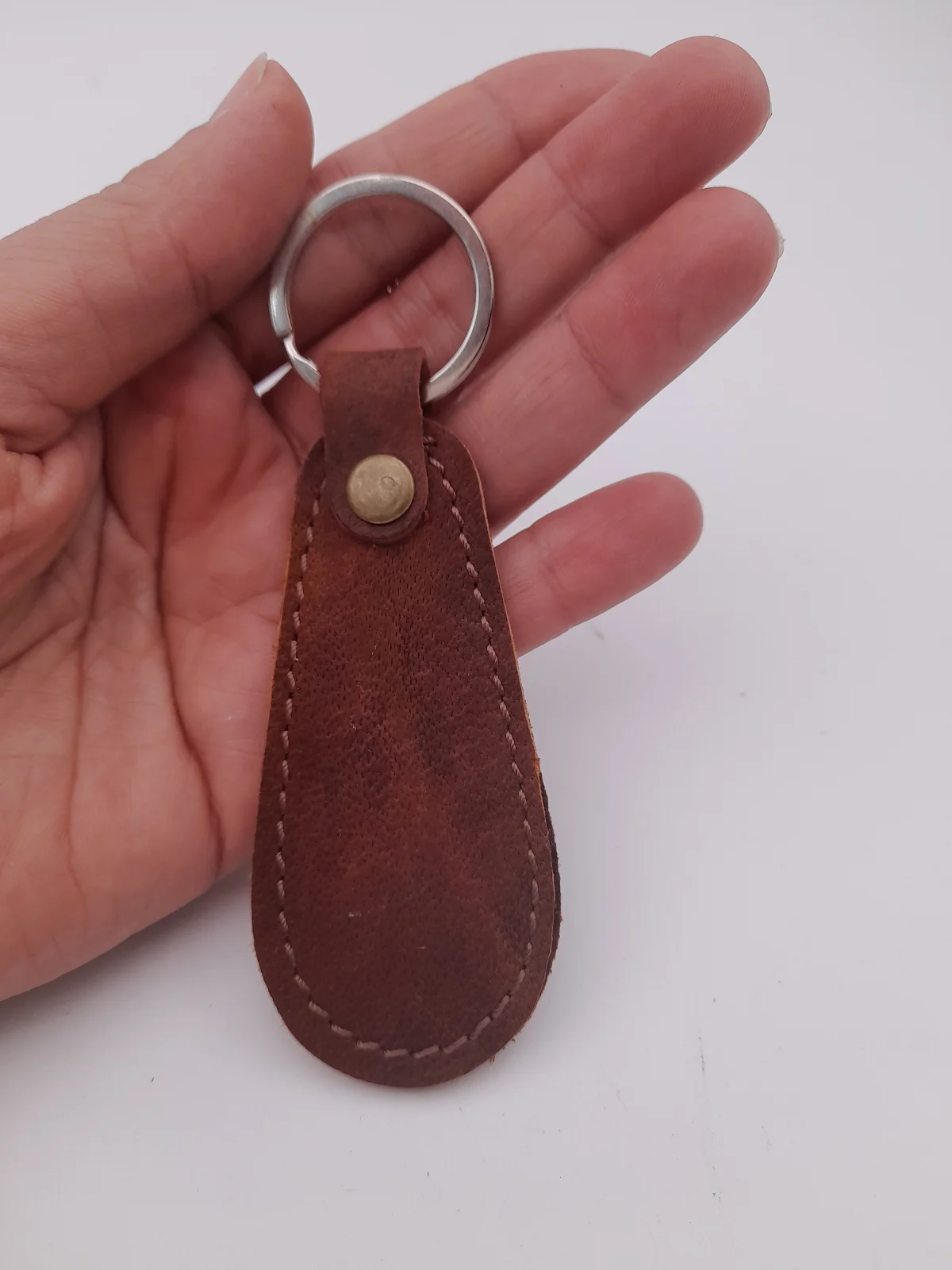 جا کلید چرم طبیعی مدل اشک
