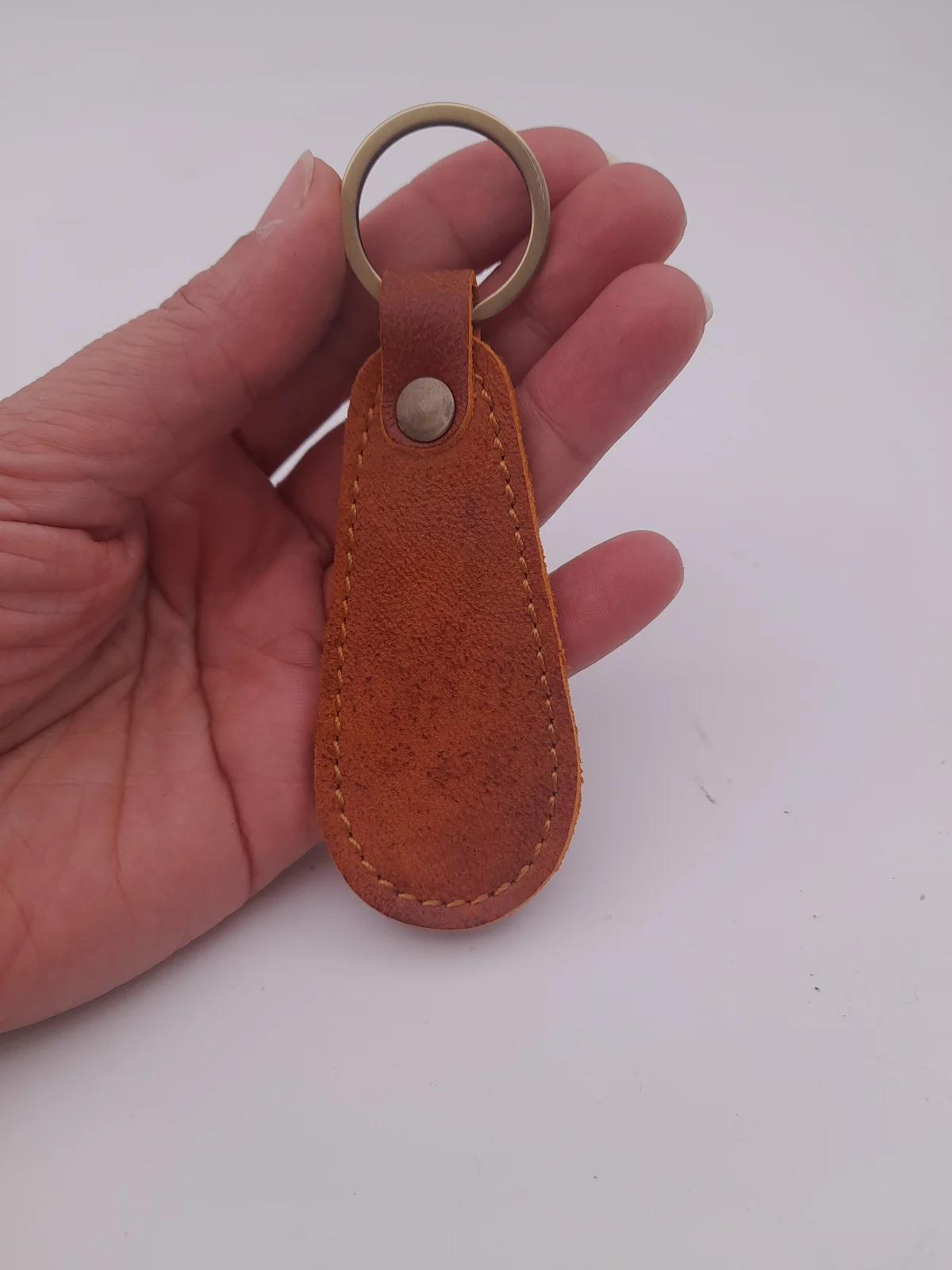 جا کلید چرم طبیعی مدل اشک
