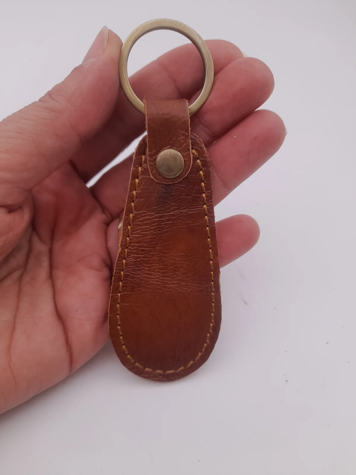 جا کلید چرم طبیعی مدل اشک