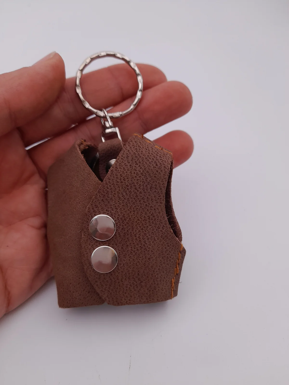 جا کلیدی کتی چرم طبیعی