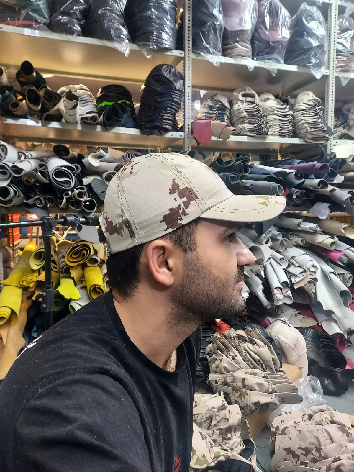 کلاه بیسبالی پارچه ای