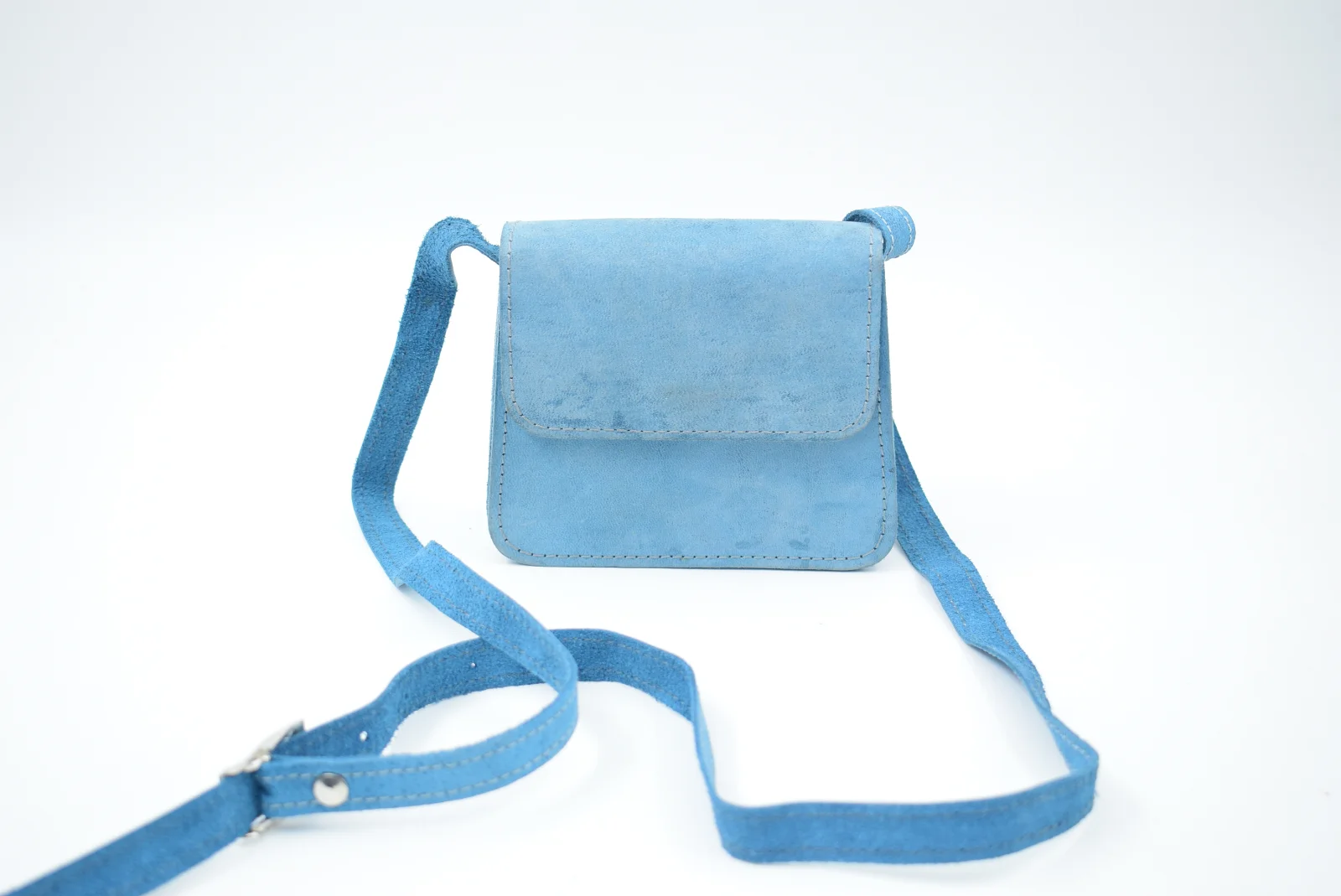 کیف حمایلی دخترانه سارا چرم طبیعی